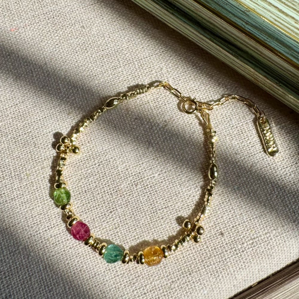 Candy Color Tourmaline Bracelet